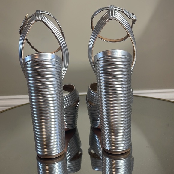 Aquazzura Sundance 140 Platform heeled sandals - Picture 12 of 16